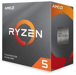 Процессор AMD Ryzen 5 3600 3,6Гц (4,2ГГц Turbo) AM4, 3Mb L3 32Mb, BOX (100-100000031BOX)