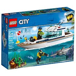 Конструктор LEGO Яхта для дайвинга CITY 60221